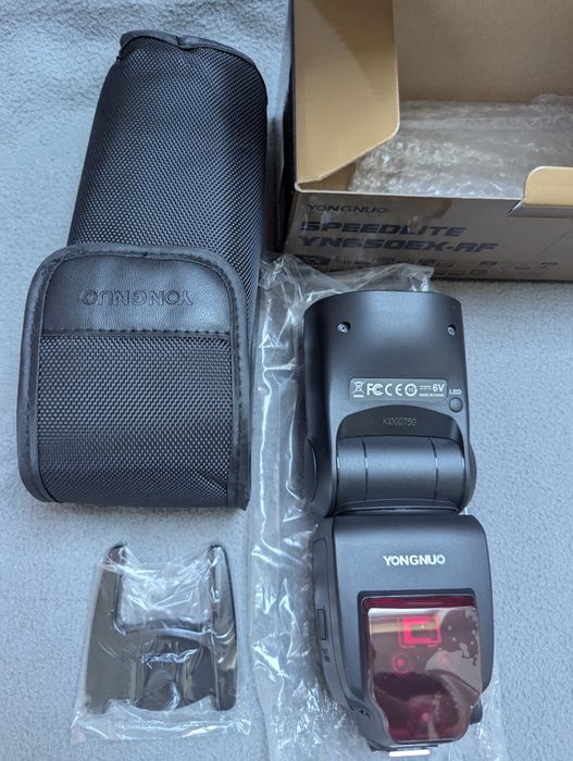 Нов комплект за Canon – светкавица YN650EX-RF + синхронизатор YN560-TX