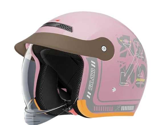 Каска за Мотор/Скутер/АТВ/Тротинетка 4-ри цвят