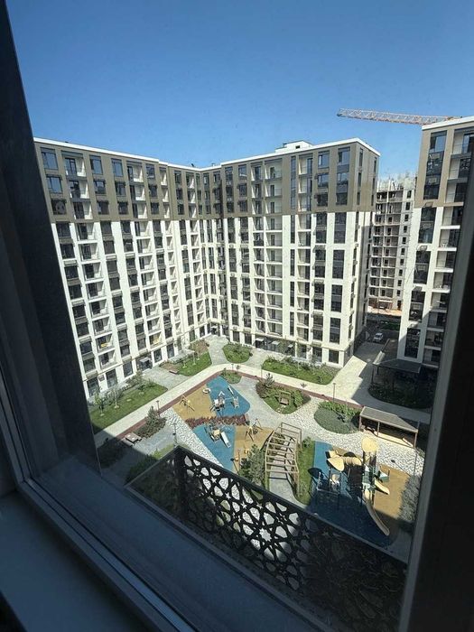 Уютная евродвушка 48 м² с видом во двор в ЖК NRG Jomiy (кадастр)