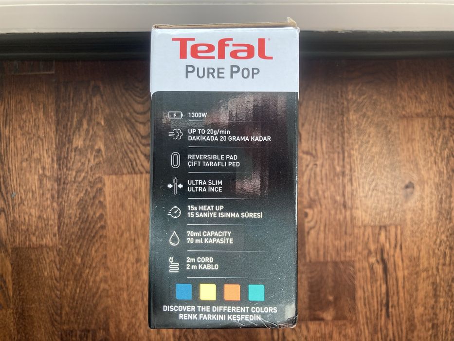 Tefal Pure Pop DT2026 E1 - aparat de calcat vertical cu abur