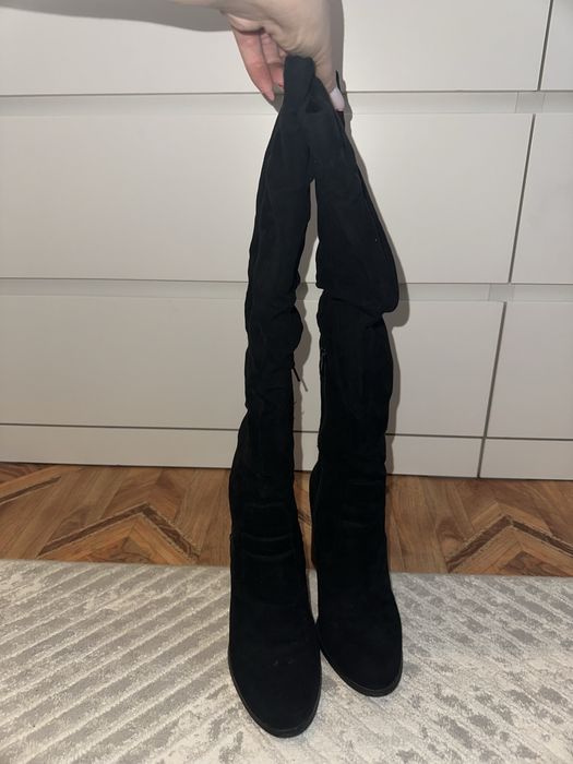 Сапоги замшевые 37 размер