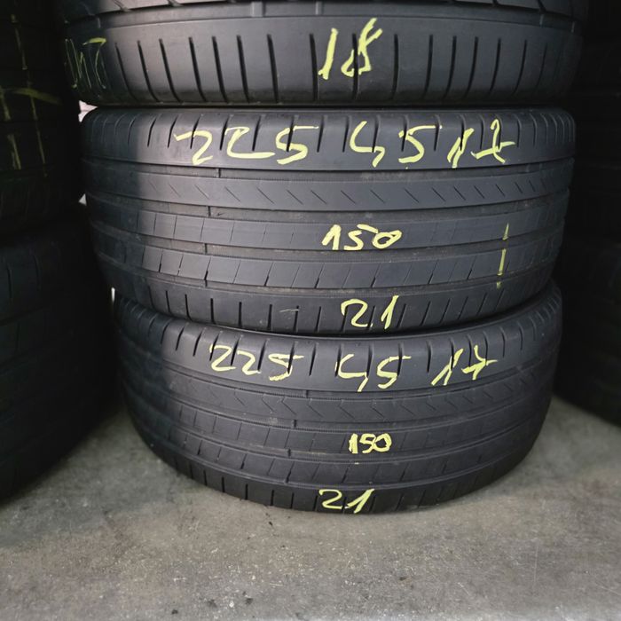 2x 225/45/17 VARA HANKOOK 2021 Stare excelenta