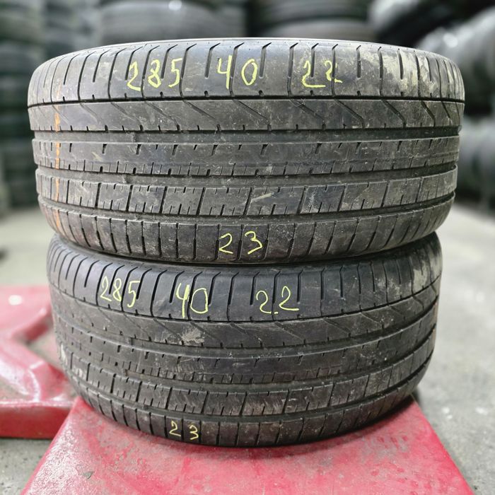 2x 285/40/22 VARA PIRELLI 2023 Stare excelenta