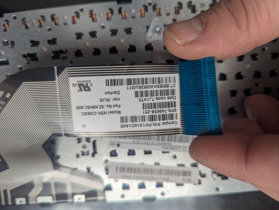 Продам клавиатуру для ноутбука Hp