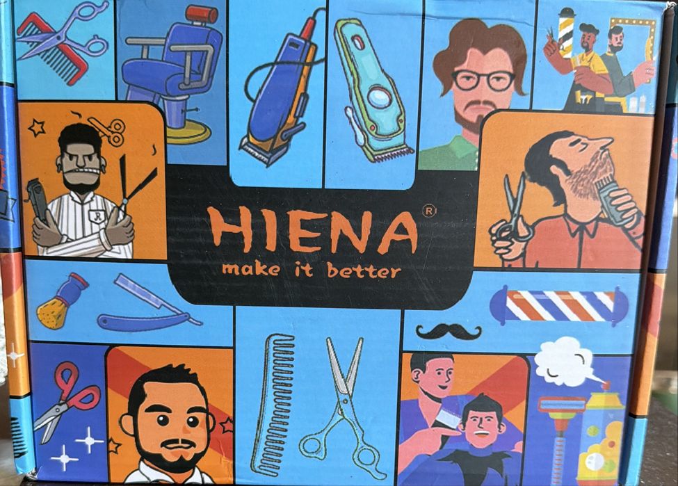 Профисионален комплект за подстригване HIENA