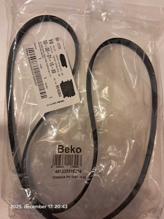 Curea poly-v Indesit 481235818204