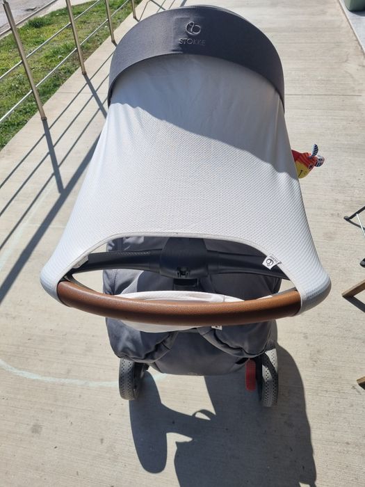 Stokke Xplory X + бебешки кош + летен кош - цвят Modern Grey