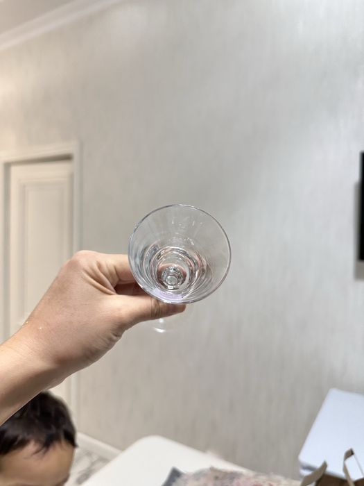 Новые фужеры с рюмкой