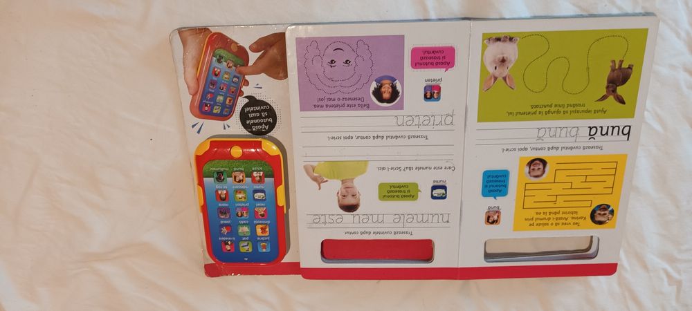 Joc primele cuvinte carte cu sunete si telefon