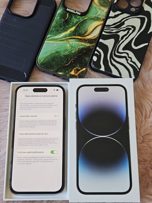 Iphone 14 pro 128GB Full Box în stare foarte bună