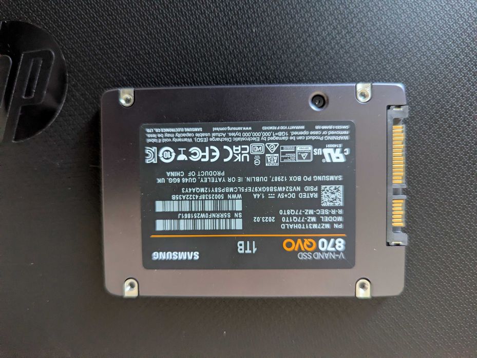 SSD Samsung 1 терабайт