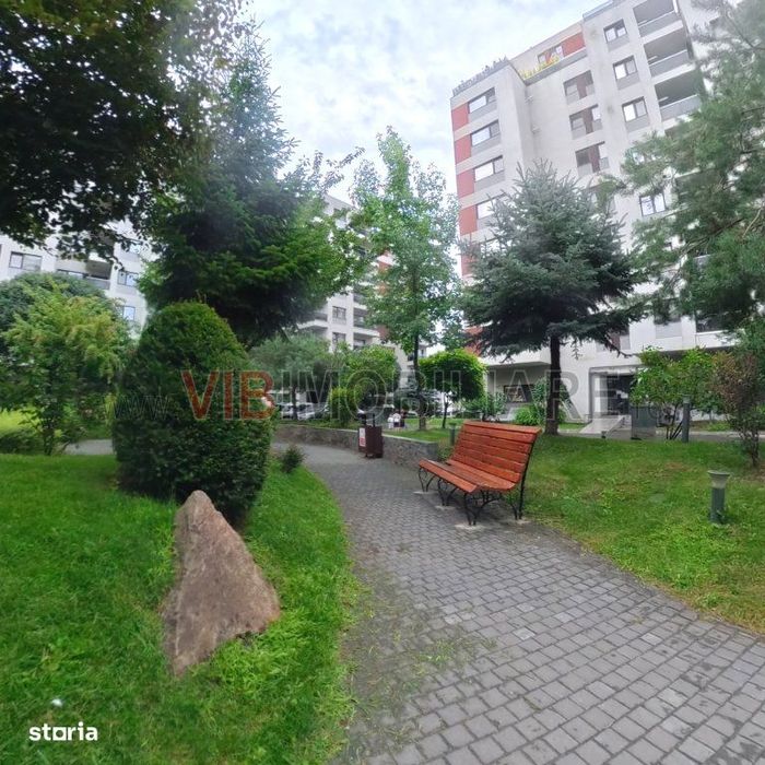 Pipera Plaza  - Four City North - 3 camere mobilat / utilat - cu parca