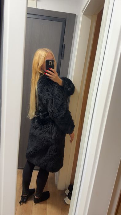 Черно палто Twinset