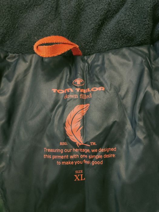 Tom Tailor дамска шуба .Гъши пух