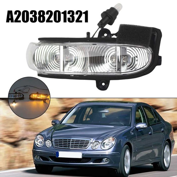 LED Мигачи за Mercedes W211 и  W463 - 100% Оригинална Визия  UV Защита