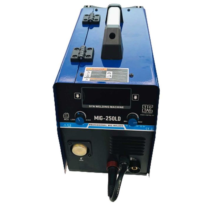 Телоподаващ синергичен апарат MIG250LD с количка комплект пълен