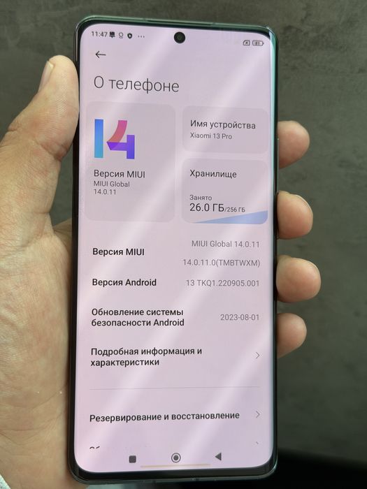xiaomi 13 pro 12/256 ideal