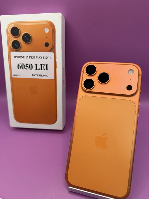 Iphone 17 Pro Max 512gb •Matei Amanet Crangasi•64983