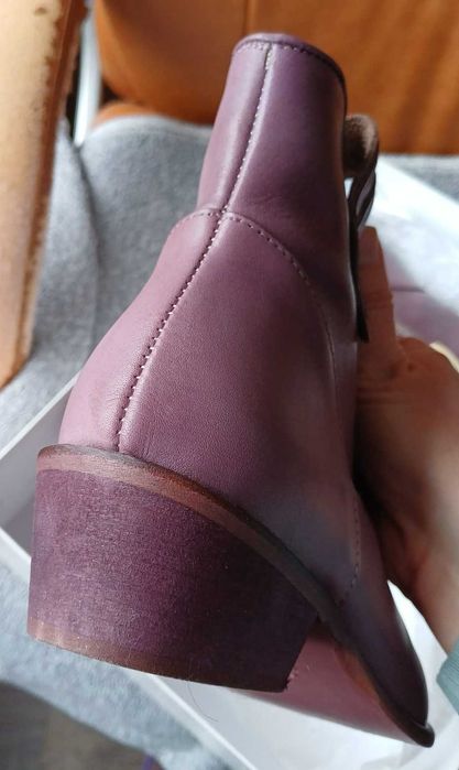 Botine de piele noi Ovye