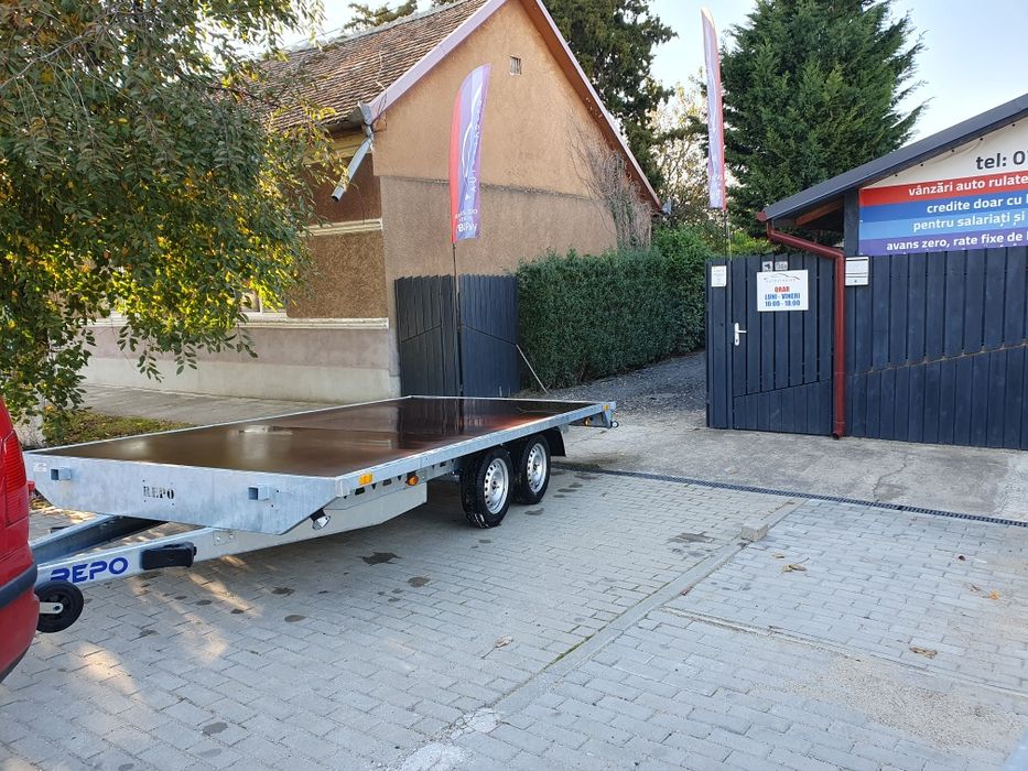 Remorca Repo Cargo Flat QSD4121  750kg 4,1m/2,1m