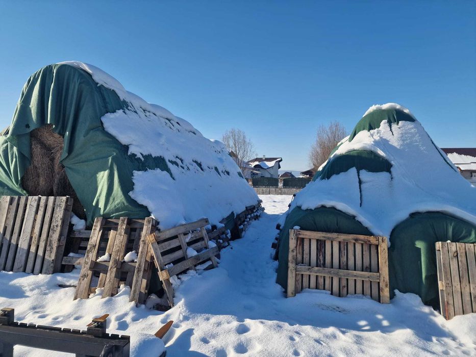 Baloti de lucerna cu fan