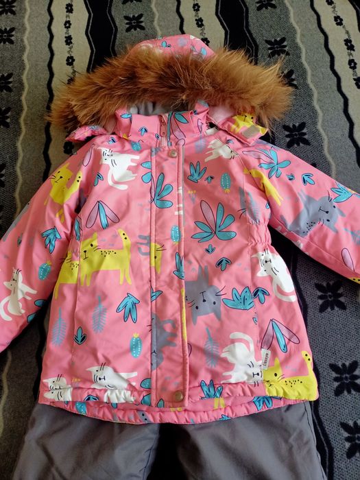 Зимний костюм на девочку