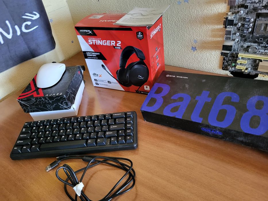 Мышь, Клавиатура, наушники ,девайсы