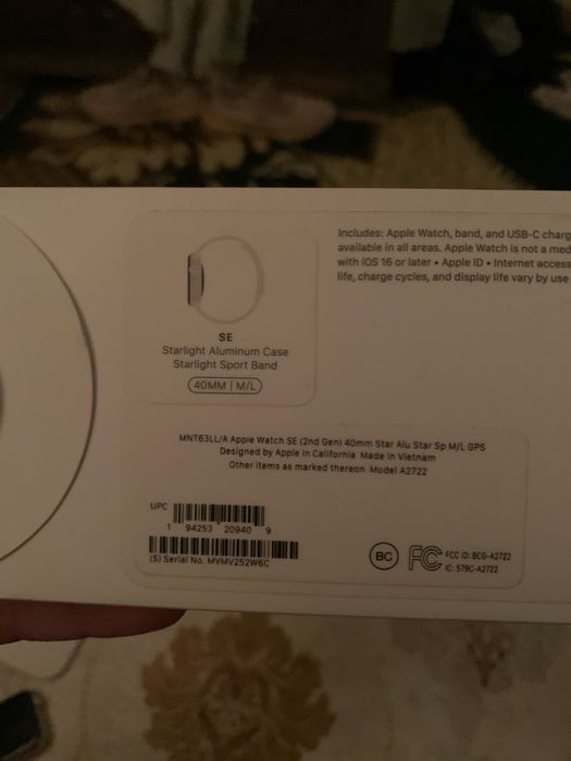 apple watch se2 40mm 2023 32gb