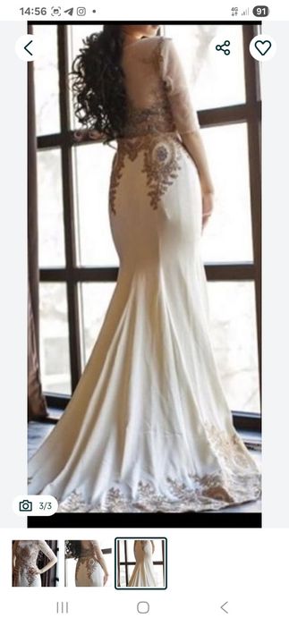 Шикаиное вечернее платье