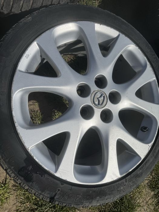 Jante 18” Mazda 6 - 5x114.3 7.5J ET60 + anvelope iarna 225/45/18