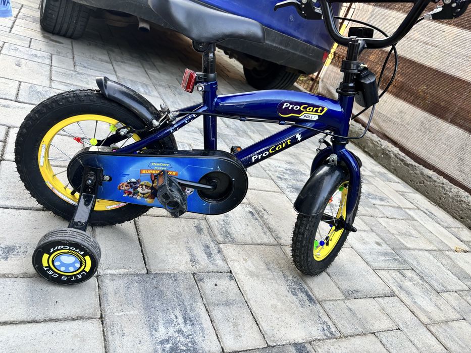 Bicicleta Paw Patrol