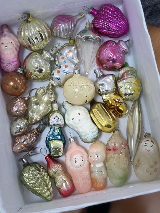 Елочные игрушки СССР