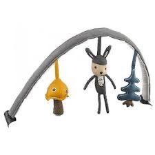 Шезлонг Nuna Leaf с игрушками