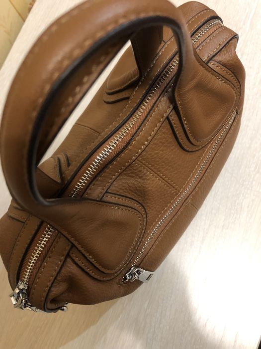 Сумка мессенджер натуральная кожа