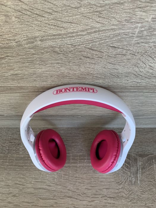 Слушалки със светлина (розов )Bontempi