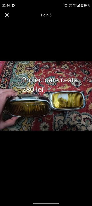 Proiectoare ceata Dacia 1300