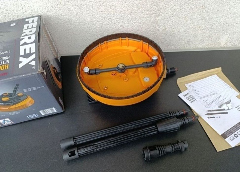 perie curatare pereti pavaje terase gradina cu presiune apa turbojet