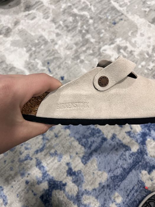 Saboti Birkenstock Crem Marimea 42 (27cm)