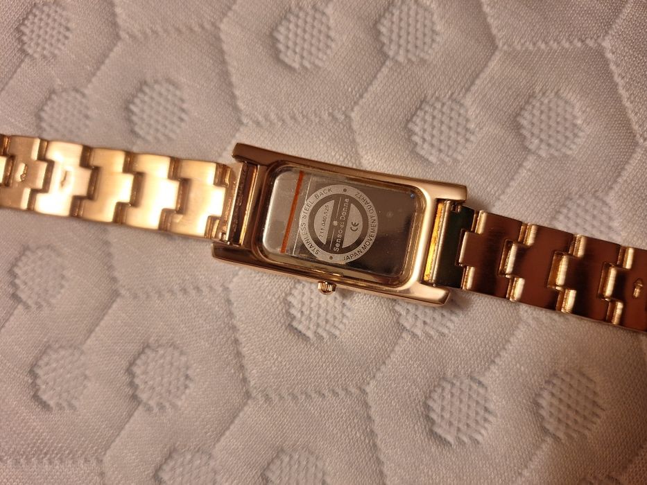 Ceas Gold Senso Di Dona cu pietricele Nou