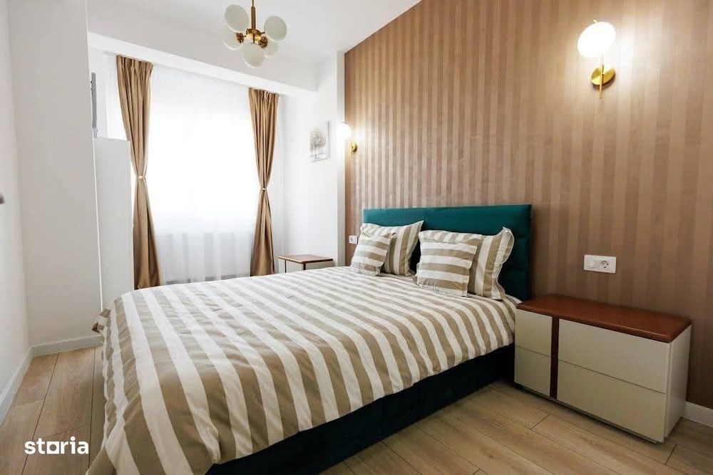Se închiriază apartament 3camere bloc nou loc parcare curte interioara