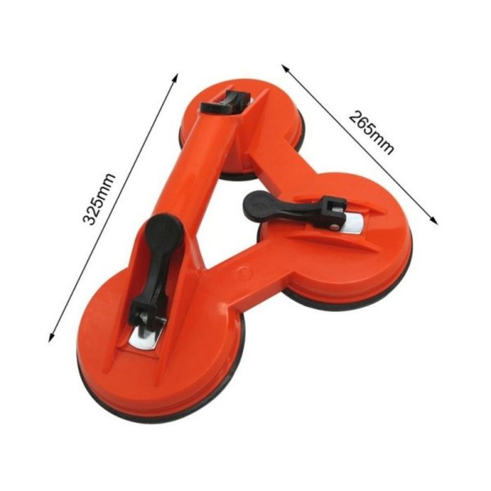 Троен вакуумен държач за стъкла – до 120 кг товароносимост