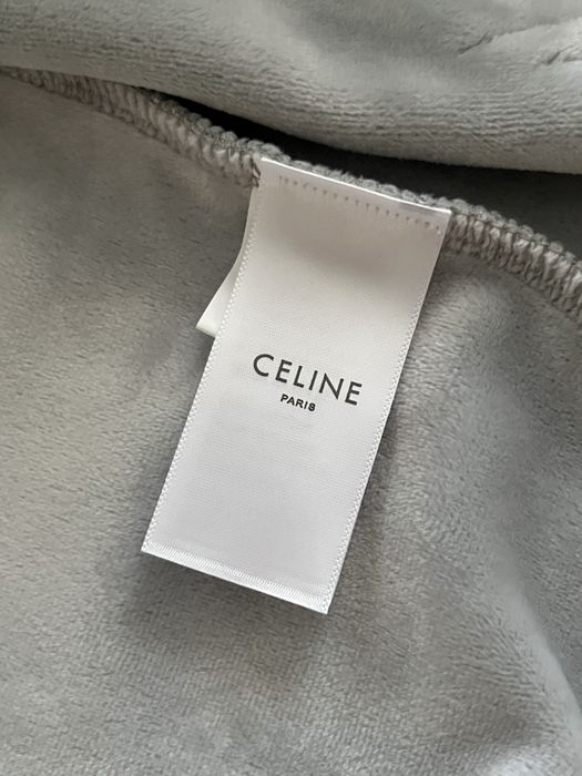 Celine брендовое зип-худи