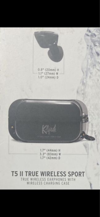 Klipsch T5 II sport Безжични слушалки