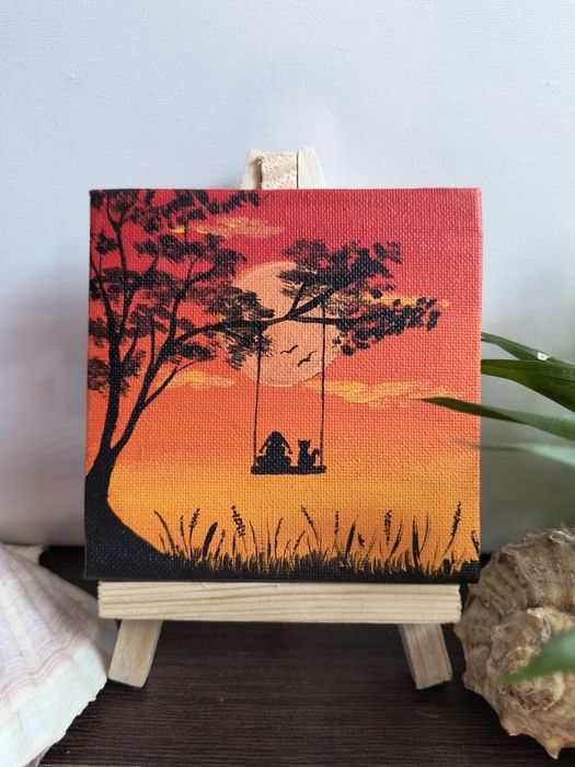 Ръчно рисувани акрилни картини