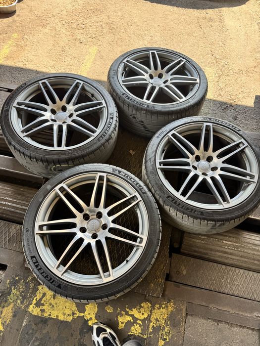 Джанти ОЕМ 9jx20 et37 audi s7 с гуми Michelin 265/35/20 на два сезона