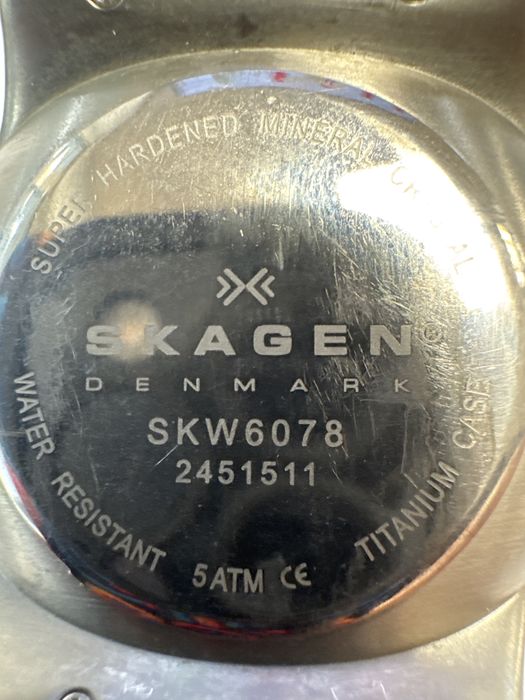 Часовник Skagen Titanium case