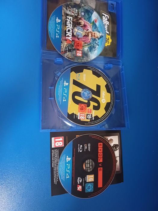 Vând/Schimb jocuri PlayStation PS4: Fallout 76, Farcry4, Evolve