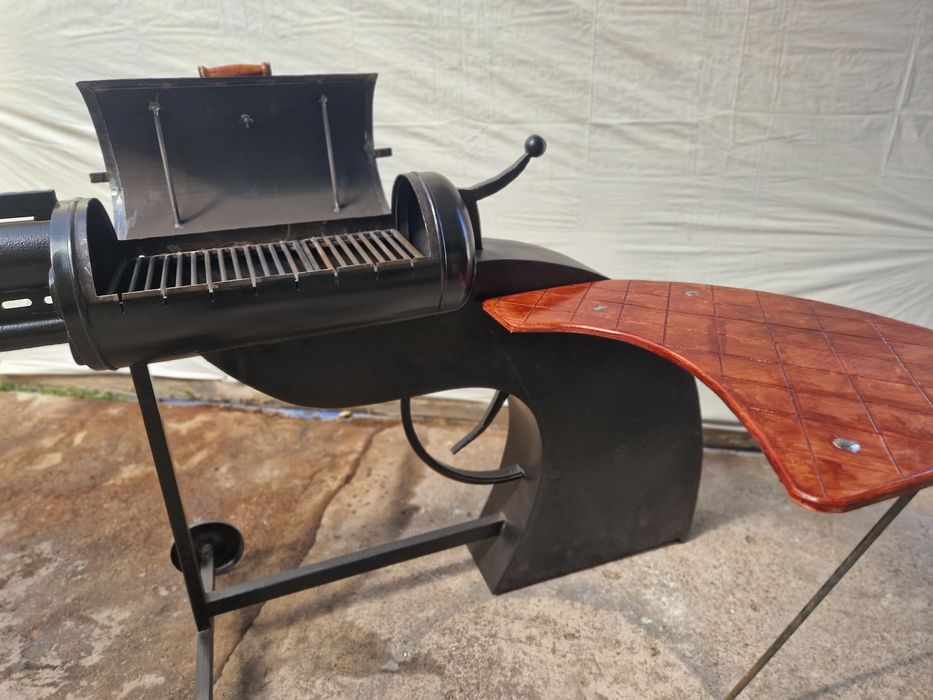 Мангал гриль барбекю револьвер