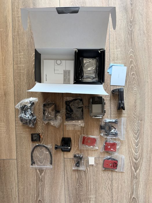 Apeman TRAWO A100 4K Action Camera – NEW / Complete Set