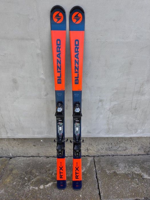 Ski Schiuri piste race carver Blizzard RTX Race Navy 167 cm